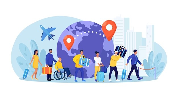 مهاجرتهای متوالی به آمریکا